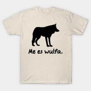 I'm A Wolf (Lingwa de Planeta) T-Shirt